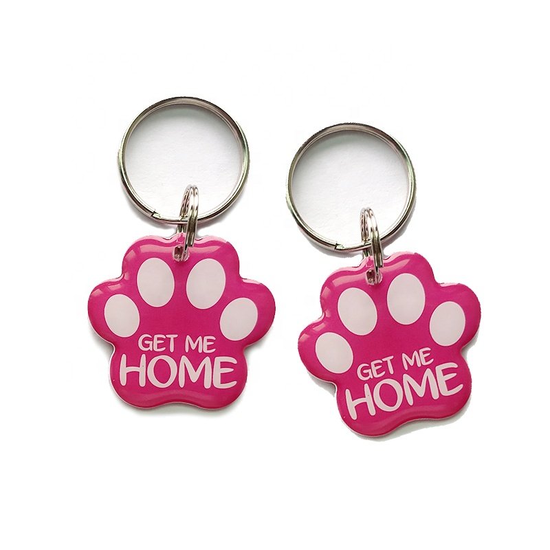 factory price customize epoxy keychain tag pvc plastic smart rfid nfc access control cards supplier