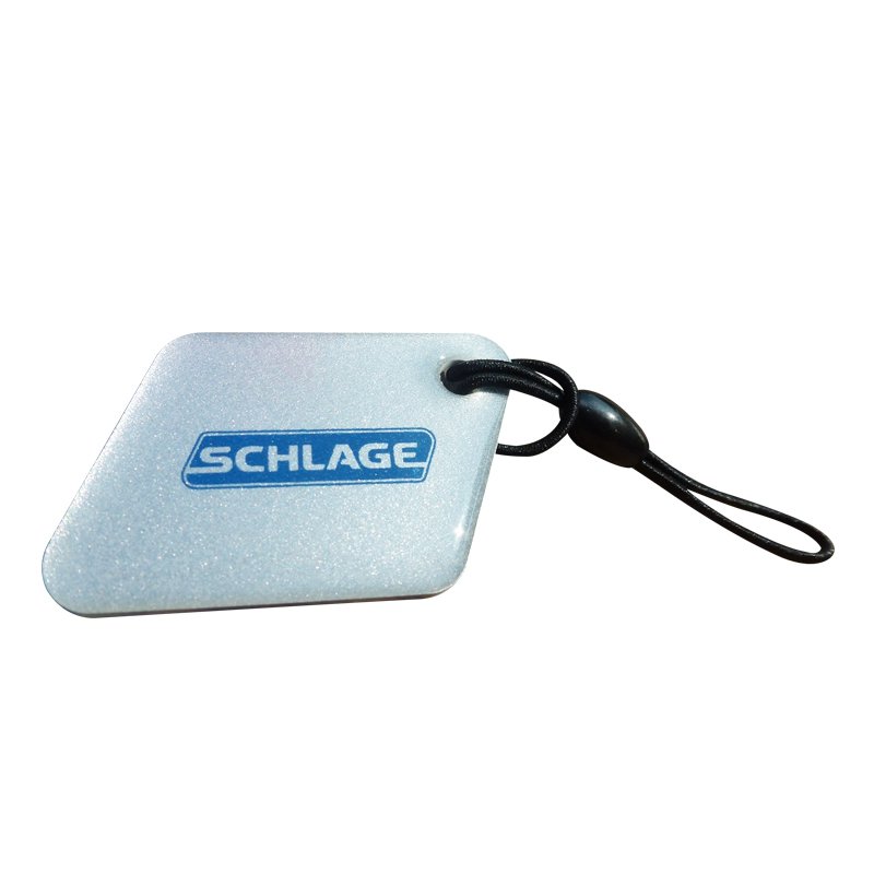 Customized Epoxy Access Control Card 13.56MHz 1K Smart Door Lock Epoxy Keychain Tag