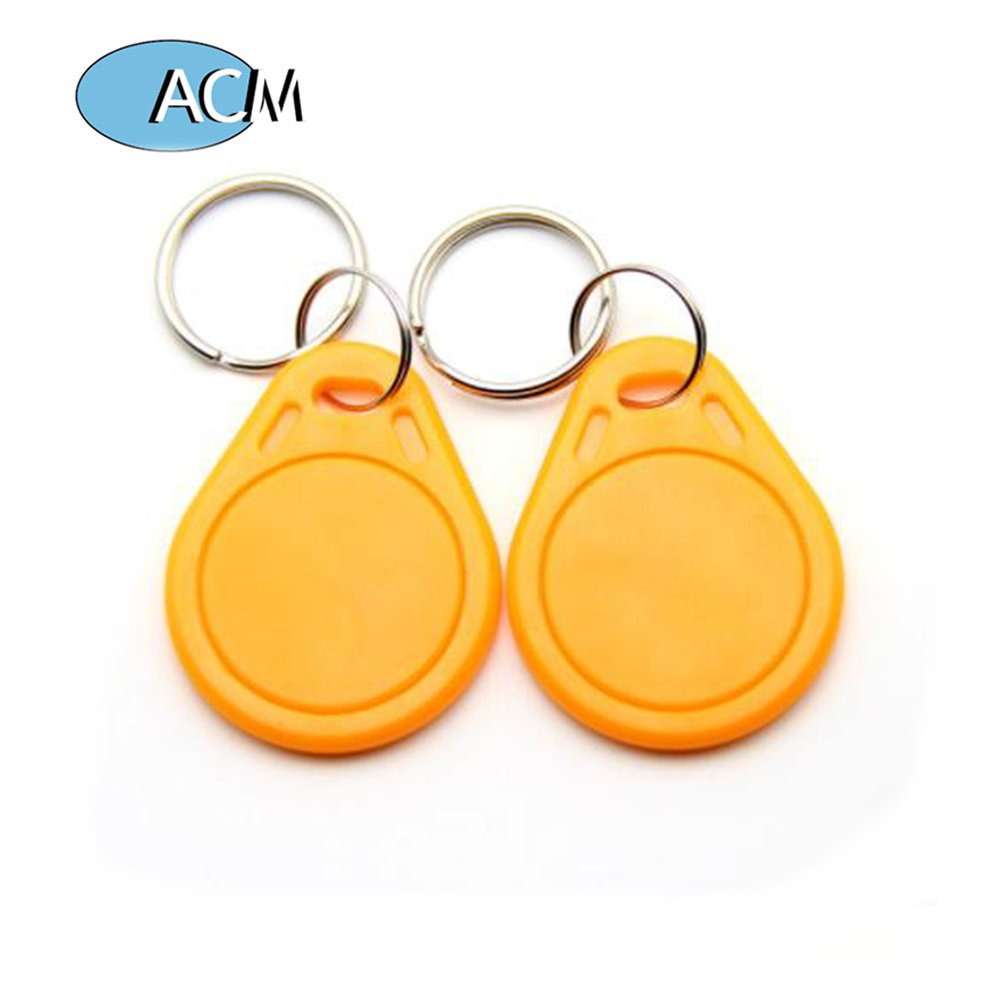 125KHz LF EM4305 T5577 / 13.56MHz HF F08 Chip RFID Tag Rewritable ABS Smart nfc Keyfob