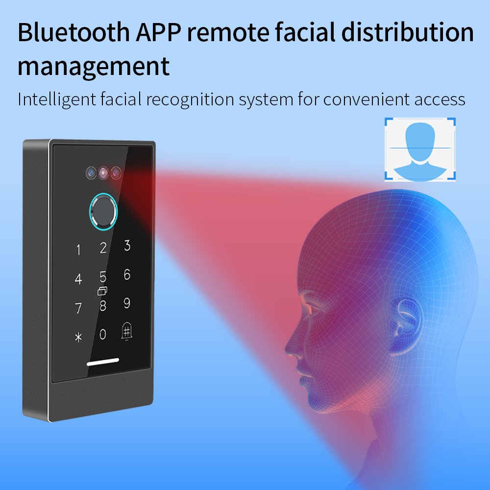 TTLOCK Biometric Time Attendance System Fingerprint Scanner Facial Recognition Rfid Access Control Keypad With Cloud Pc Software