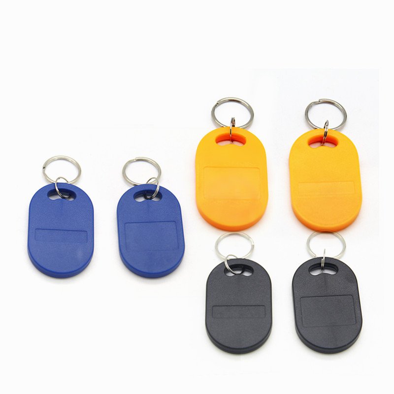 RFID Key Smart Keychain ABS Plastic NFC Keyfob RFID Tags ID / UID Card For Door Access KeyFob