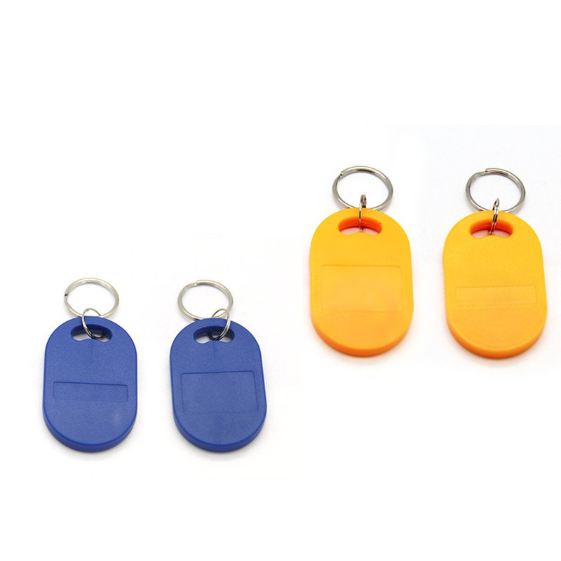 RFID Key Smart Keychain ABS Plastic NFC Keyfob RFID Tags ID / UID Card For Door Access KeyFob