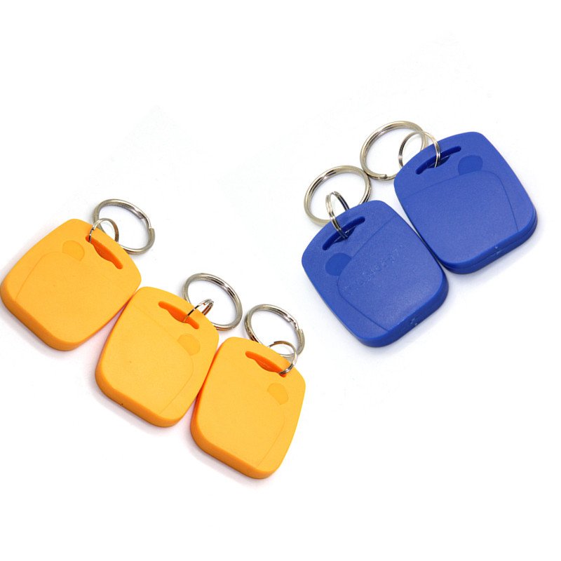 RFID Key Smart Keychain ABS Plastic NFC Keyfob RFID Tags ID / UID Card For Door Access KeyFob
