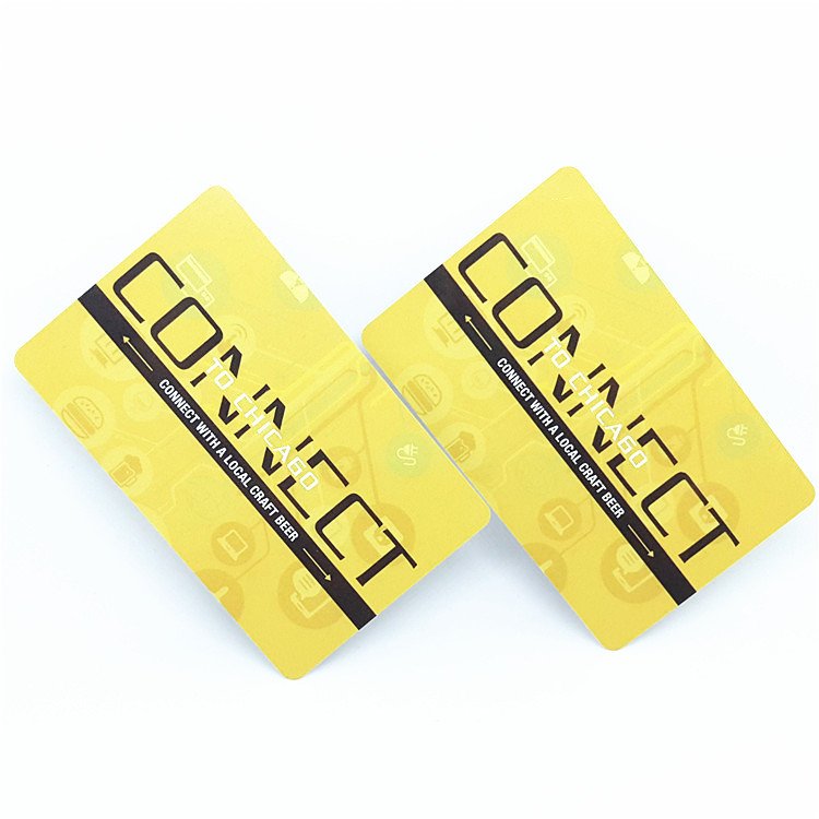 860-960mhz Long Range UHF Personalized Logo Access Control Card