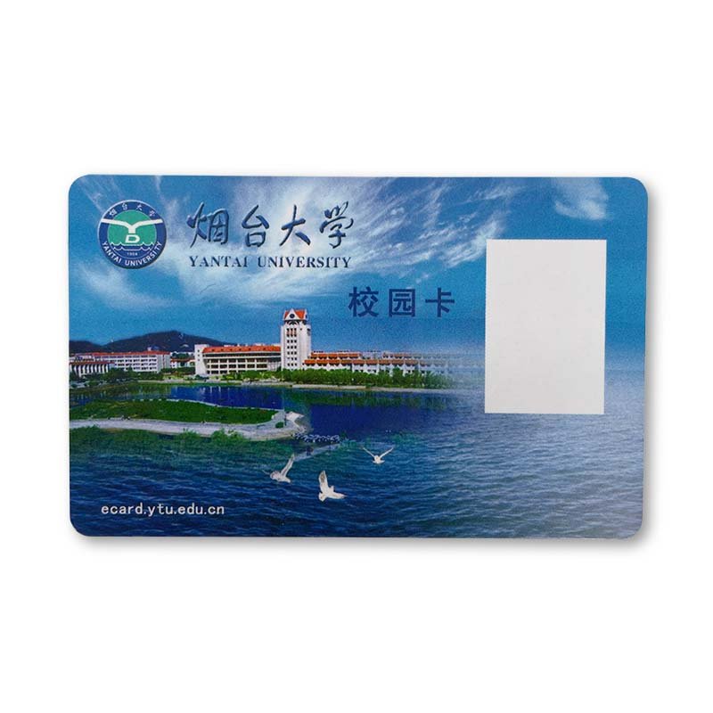 School Customized Campus Library Card NXP ICODE SLIX ISO15693 Longer Reading HF RFID Chip NFC Card