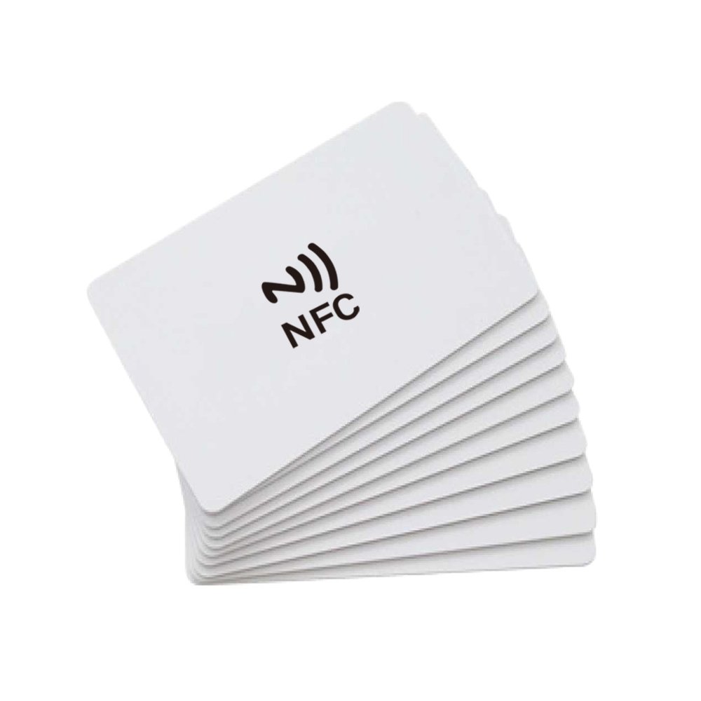 Luxury PVC Plastic NFC RFID Custom Printing Blank Smart Business Cards With Chip