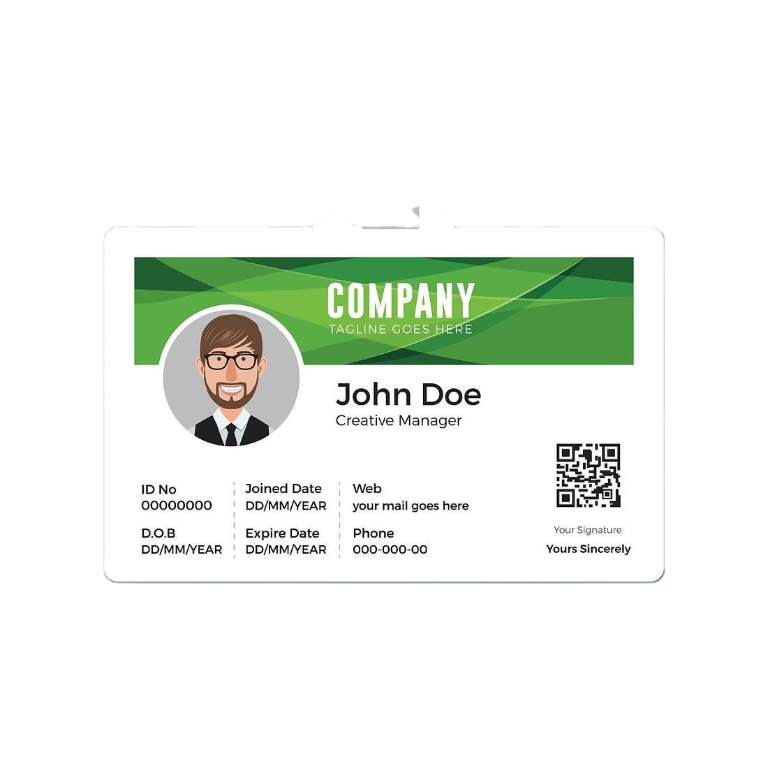 hot sale cheap price smart card RFID NFC Pvc Hanging Identification Card for student doctor employee