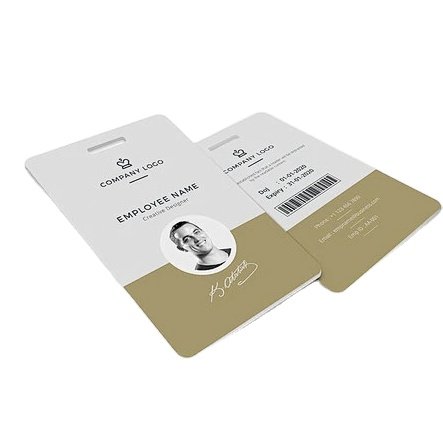 hot sale cheap price smart card RFID NFC Pvc Hanging Identification Card for student doctor employee