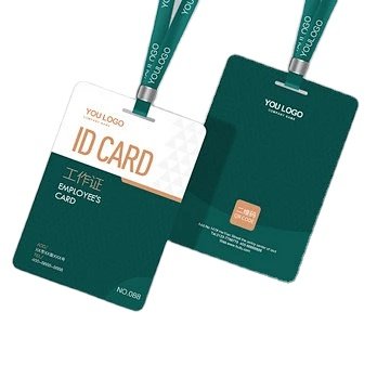 hot sale cheap price smart card RFID NFC Pvc Hanging Identification Card for student doctor employee