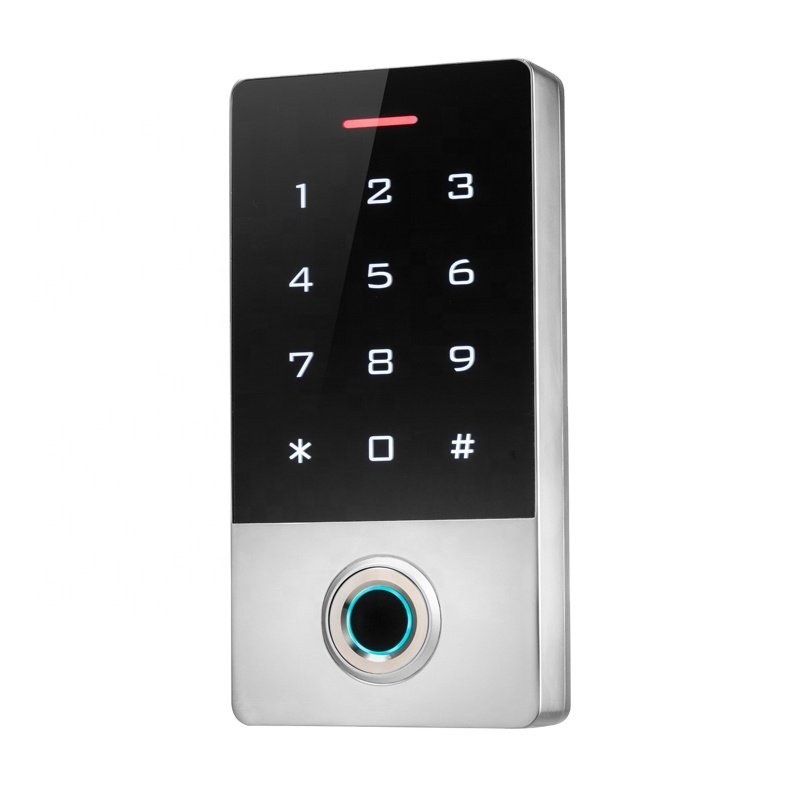 Tuya wifi biometrics fingerprint sensor fingerprint reader access control keypad rfid access control card reader for outdoor use