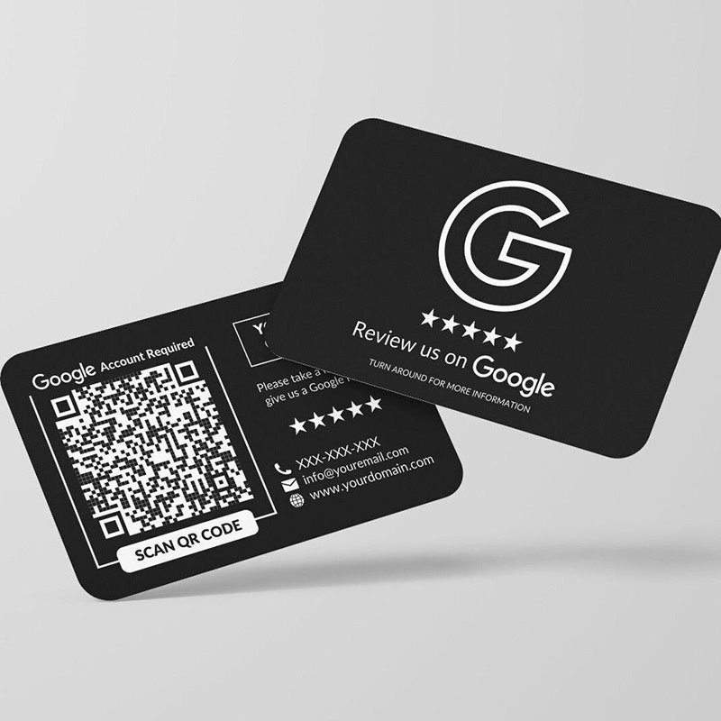 Custom Printing Nfc Chip Google Reviews Card Pop Up amazon Review Card Nfc tag213 215 216 Google play gift card