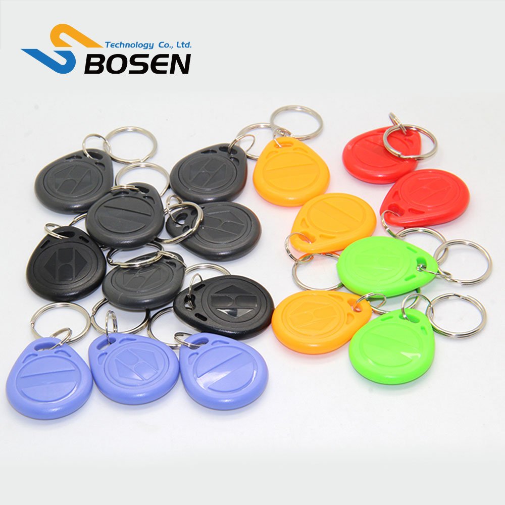 Wholesale TK4100 125KHz RFID Keyfob Keychain Tag Waterproof Attendance Access Control ID Card ABS RFID Key Fob