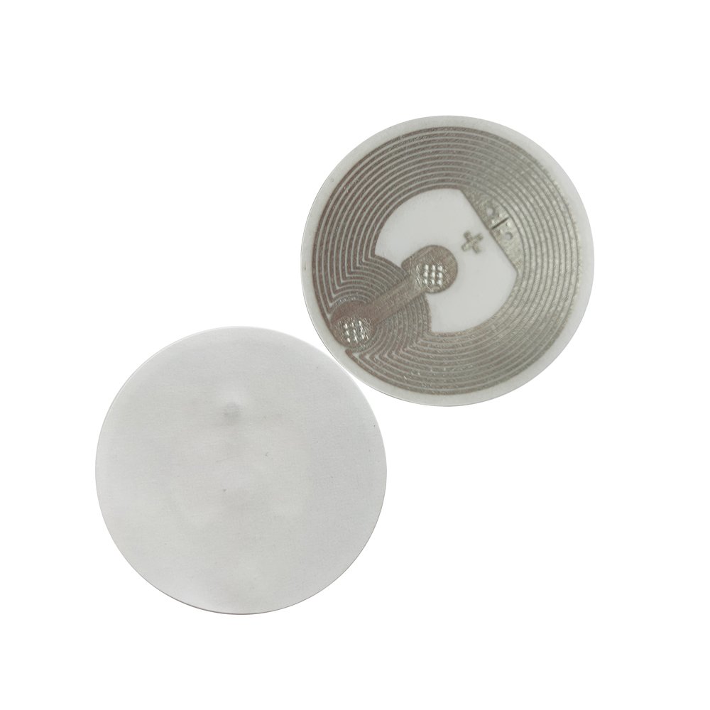XRH hot sell contactless anti counterfeiting RFID label N424 13.56mhz wet inlay N213 215 216 OR code coated paper NFC tag