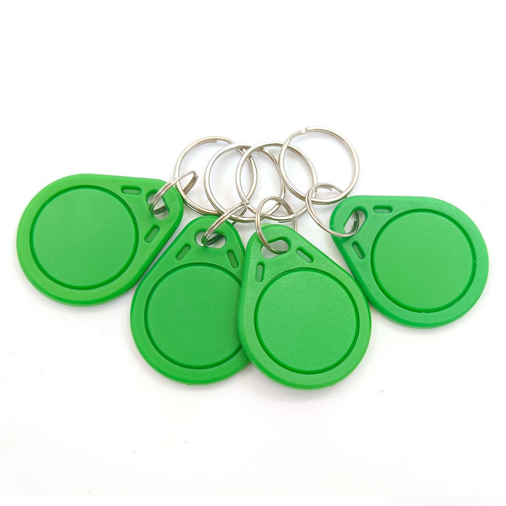 Custom Key Tag 125Khz TK4100 Blue Rfid Key Fobs For Access Control