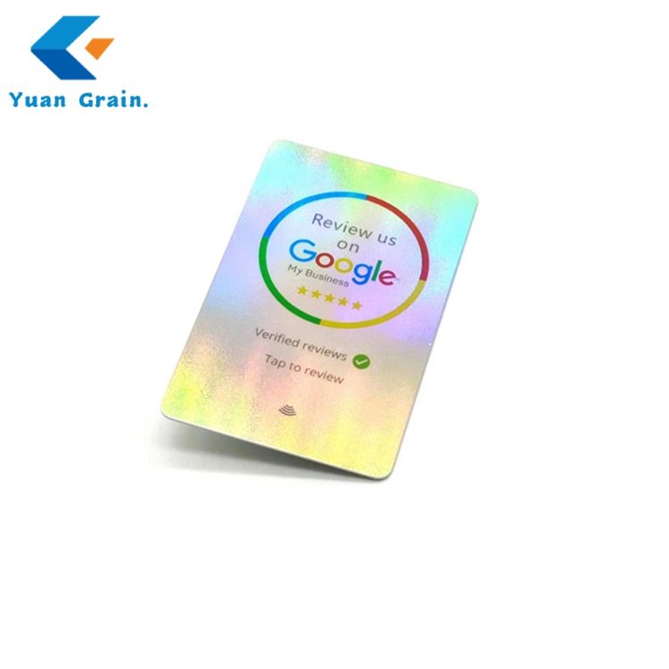 Durable custom RFID card NFC card N-TAG 213 215 216 smart digital card Social Media Sharing