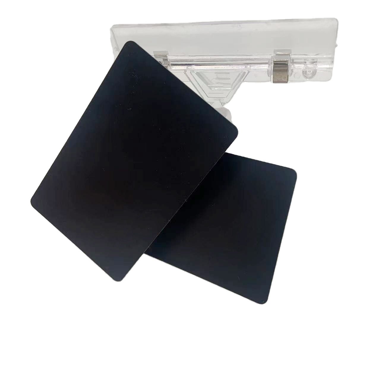 Plastic Pvc Contactless Smart 216 Chip Card Access Control Nfc Full Black Pink Red White Card in stock