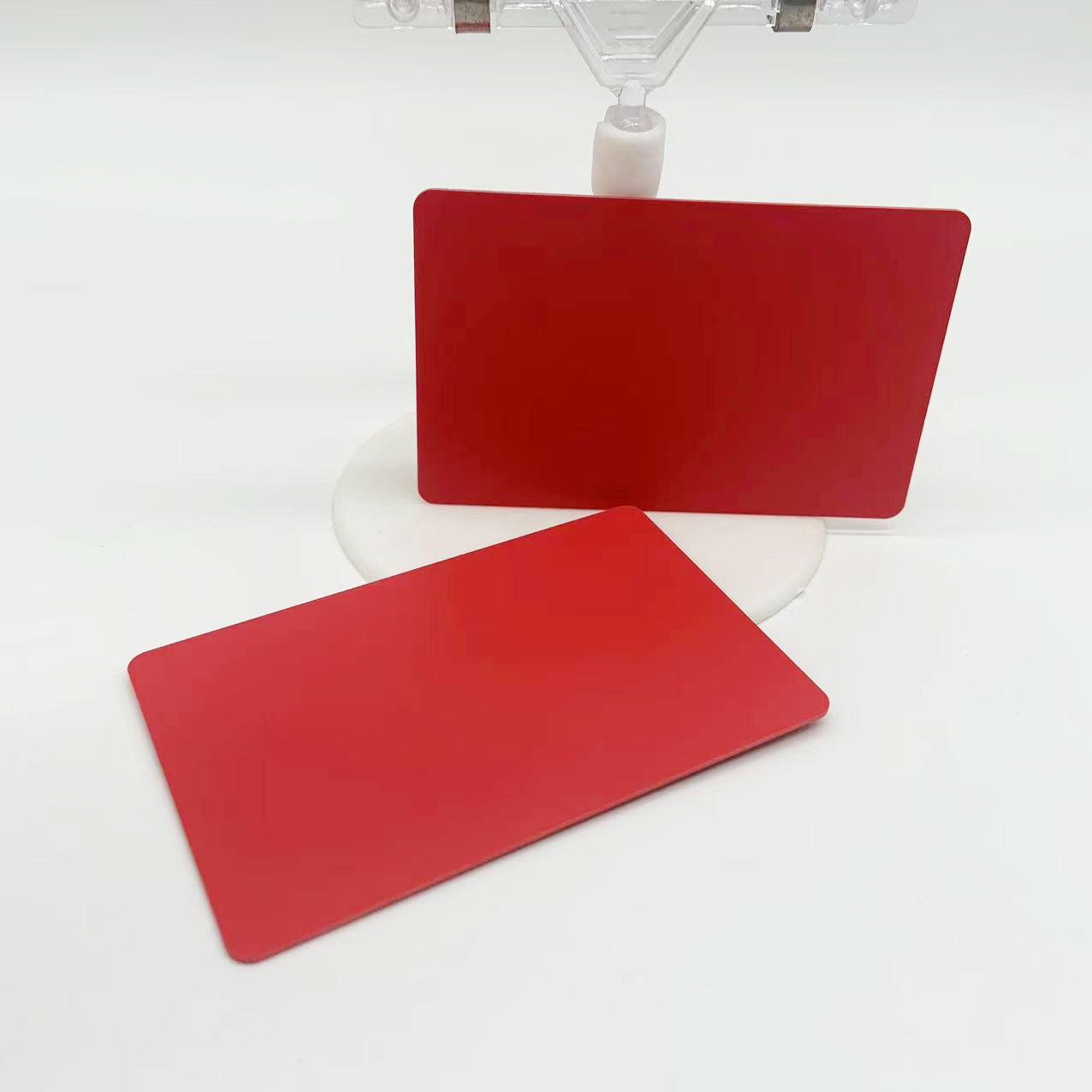 Plastic Pvc Contactless Smart 216 Chip Card Access Control Nfc Full Black Pink Red White Card in stock