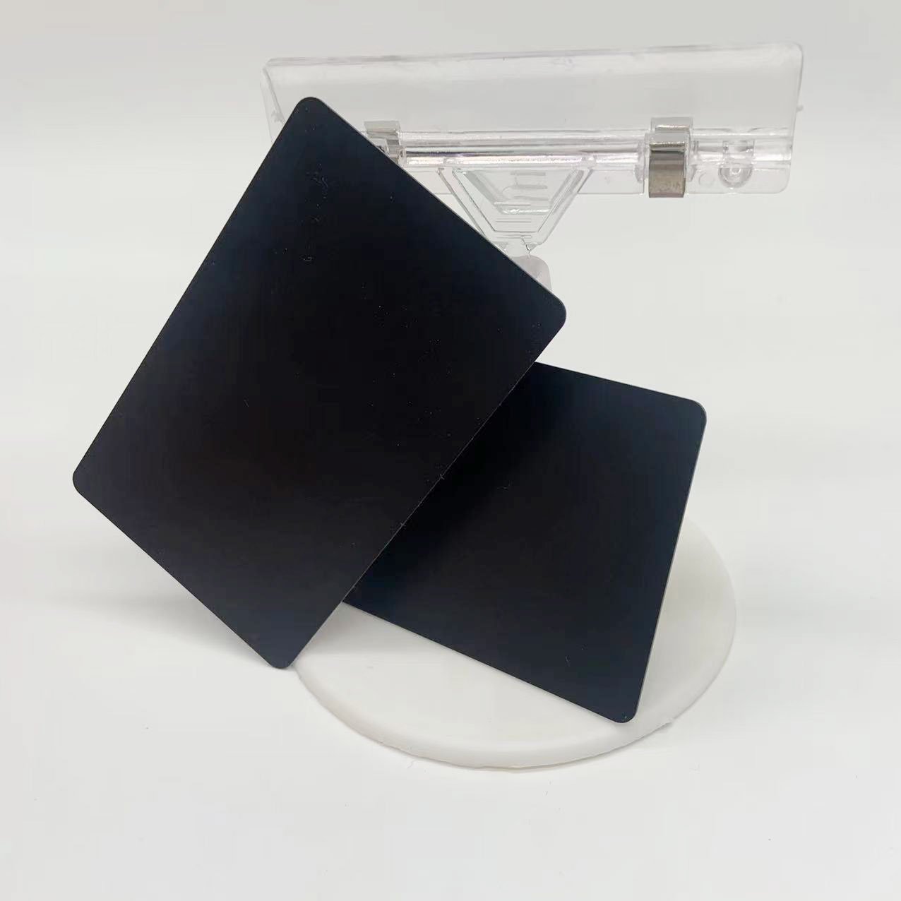 Plastic Pvc Contactless Smart 216 Chip Card Access Control Nfc Full Black Pink Red White Card in stock