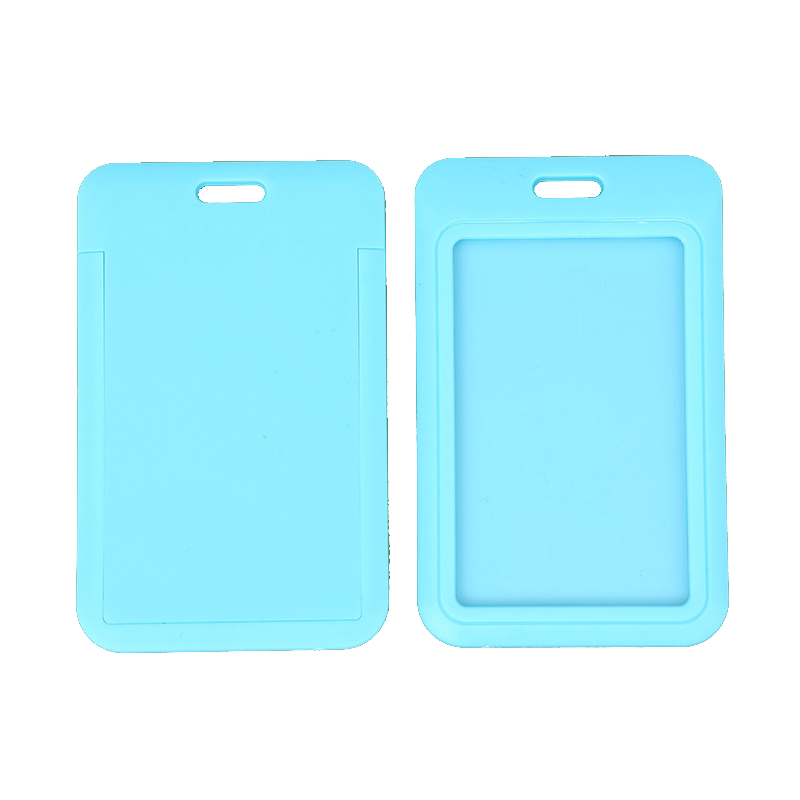 High Quality Blank Card Holrder Or Custom Design Print ABS Plastic Name Color ID card Holder For access card