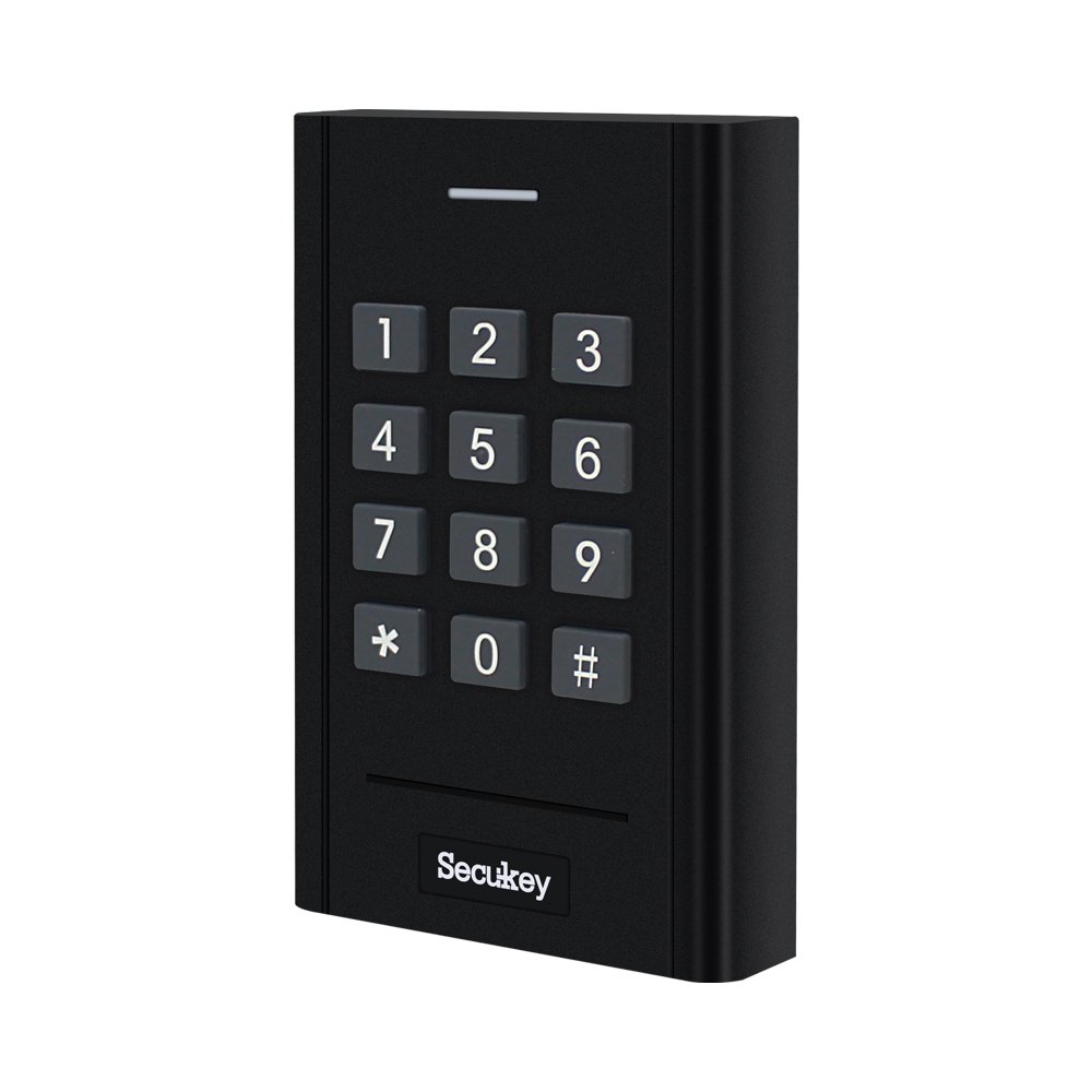 High Security OSDP Reader for Access Control System, 125KHz EM Proximity NFC Card RS485 RFID Reader with Wiegand