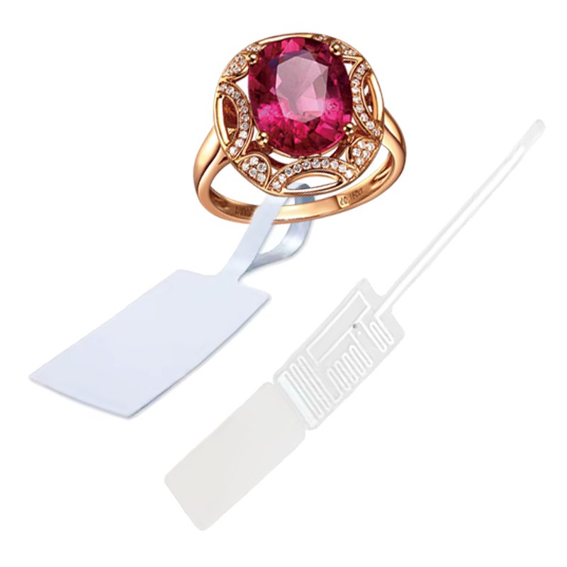 UHF Self-Adhesive Jewelry RFID Tag Mini 25mm Ring Label Sticker Waterproof PET PVC Material 13.56MHz Frequency ISO Model Number