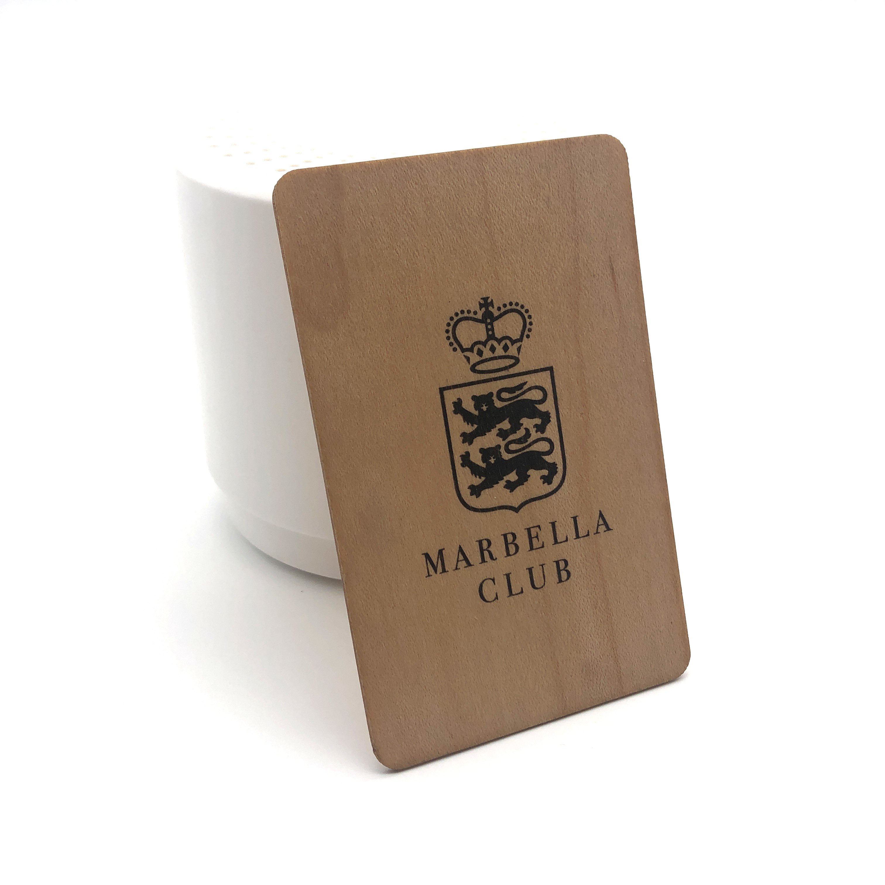 Personalised Custom Print RFID Access Control NFC Wood Card