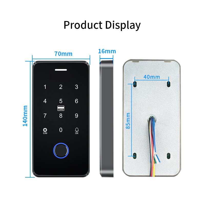 Professional factory Access Control Tuya Control Access Touch Keypad Access Control Card Readers