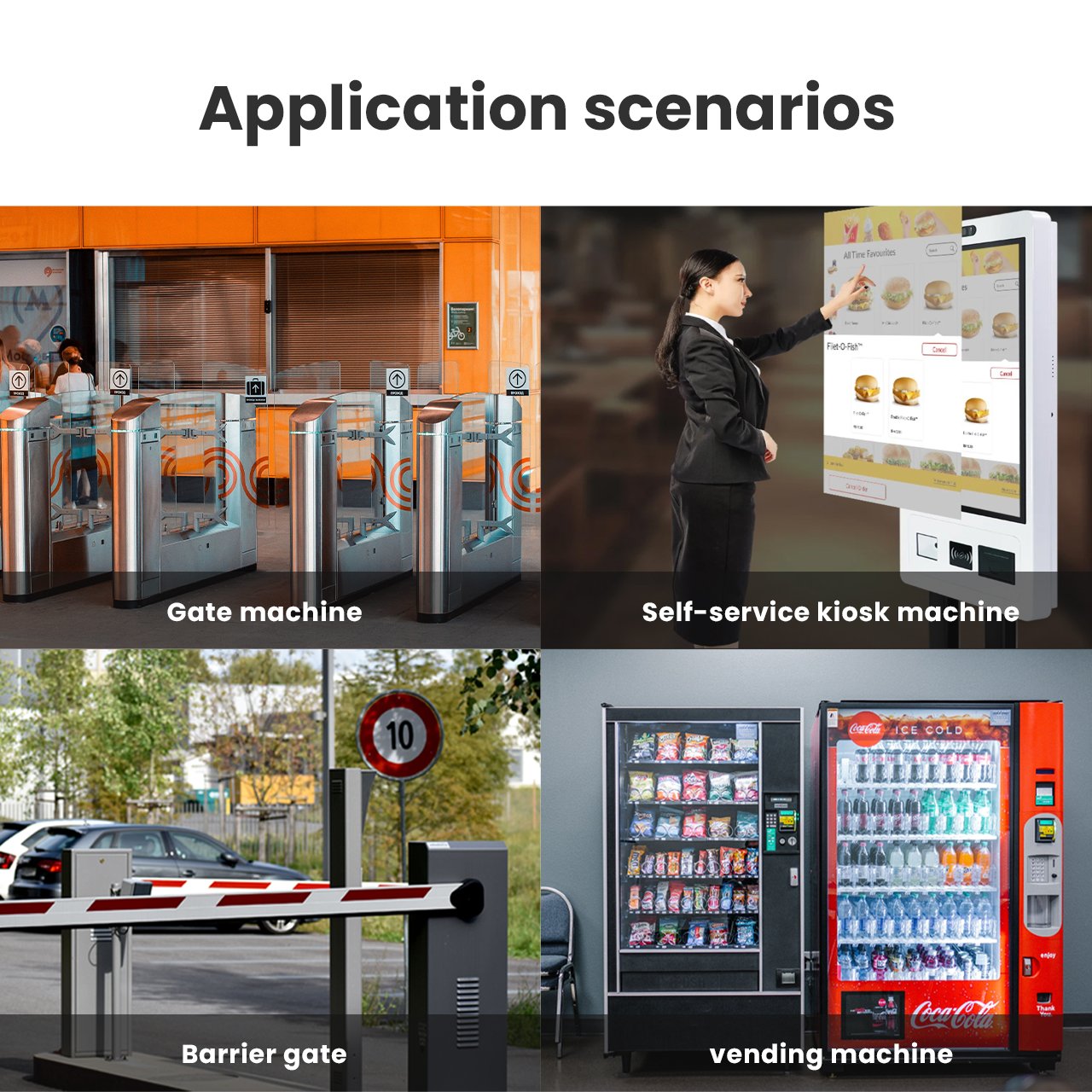 JL5066 Access Control QR DM Code Reader Barcode Scanner Snap-on Fixed Module Proximity Free SDK Touchless Vending Machine