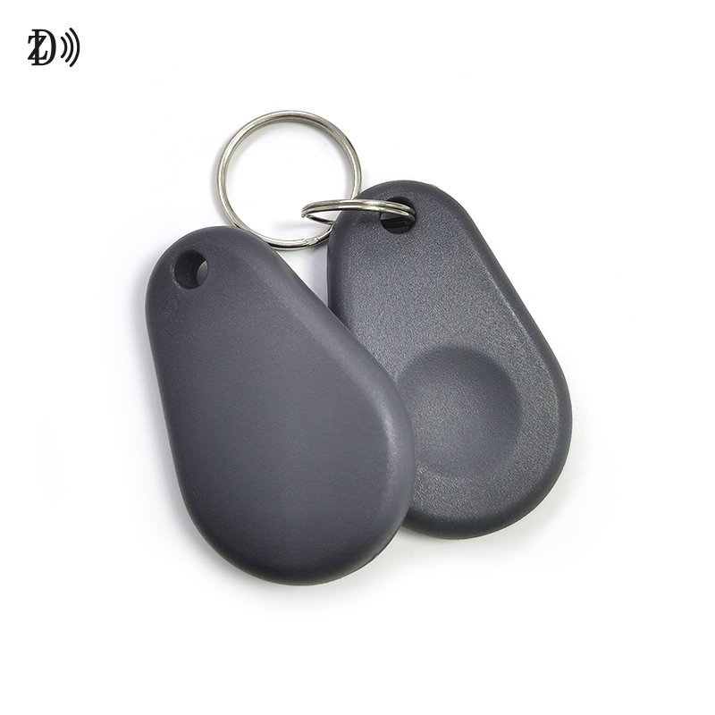 Customized QR Code 13.56MHz NFC NTAG 213 215 216 MIFARE Classic EV1/S50 ABS Keyfob RFID Mini Keychain Tags