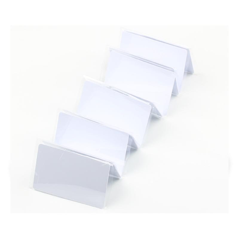 Factory Price ISO18000-6C Ucode8 UHF Access Control Card White Blank 860-960mhz RFID Card
