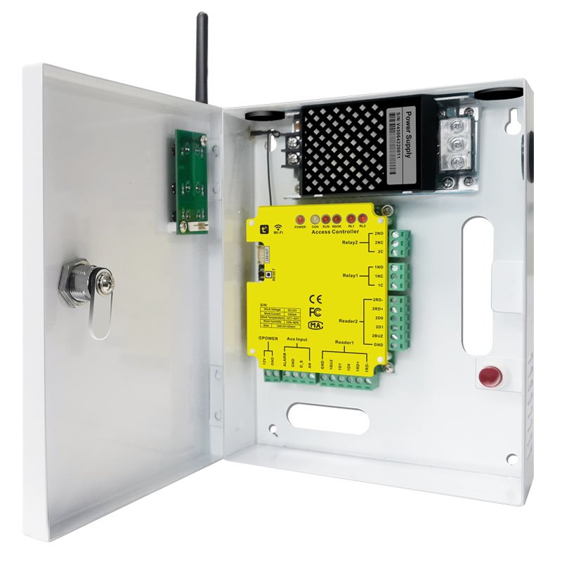 Tuya App Wifi Access Control Board Panel App Control With Power Supply Box One Door TUYA access controller