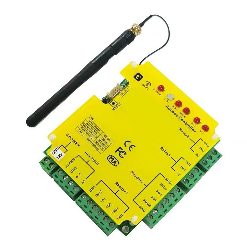Tuya App Wifi Access Control Board Panel App Control With Power Supply Box One Door TUYA access controller