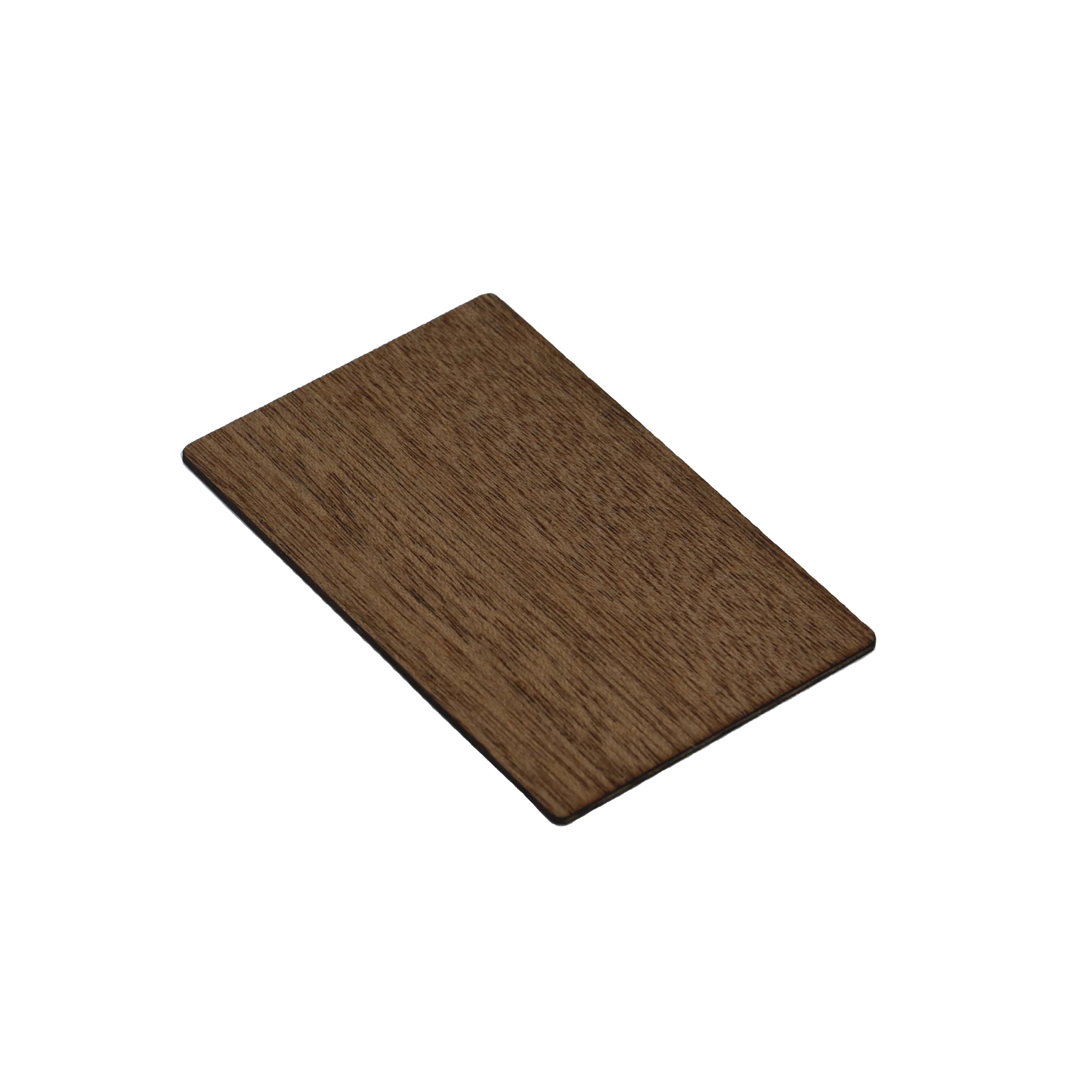 Eco Friendly Carving Logo 13.56Mhz Engraved Gift Design RFID NXP MIFARE MIFARE DESFire Classic access control wood card