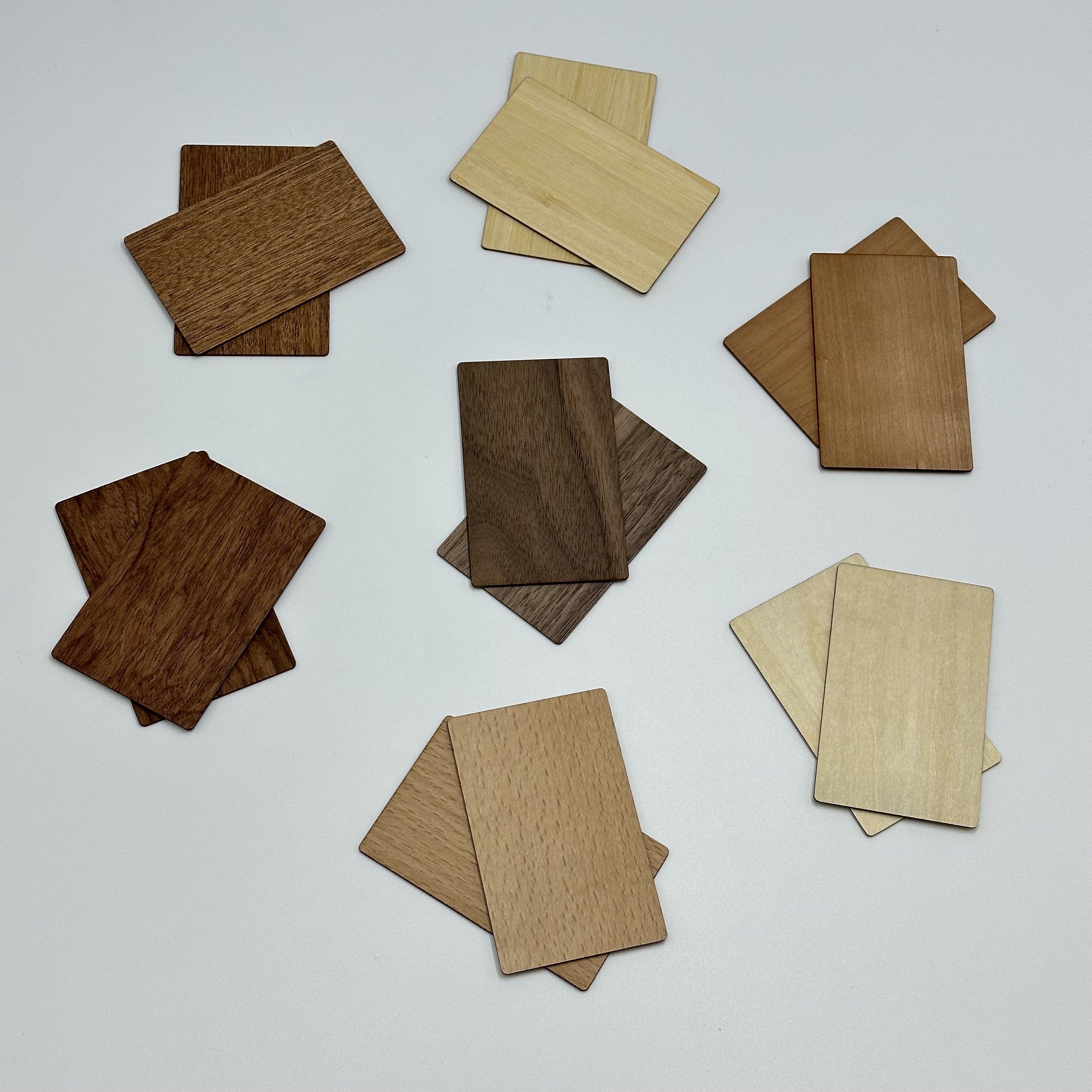 Eco Friendly Carving Logo 13.56Mhz Engraved Gift Design RFID NXP MIFARE MIFARE DESFire Classic access control wood card
