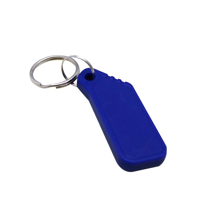 Factory direct Supply 125KHz RFID key fob colorful TK4100 proximity access control hotel keychain keyfob