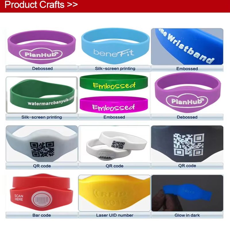 Custom waterproof wristband adjustable nfc Bracelet qr code kids children elastic Payment Bracelets nfc rfid silicone wristband