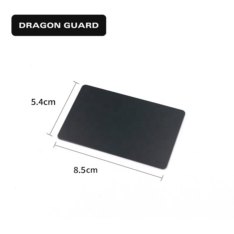 DRAGON GUARD Manufacturer Wholesale Totally Flat Plastic Proximity TK4100/ EM4200/ T5577 RFID 125khz Blank Card