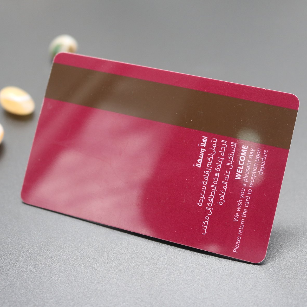 Factory wholesale Personalized Printing Magnetic Stripe card Gift PVC Card unique numbered member card