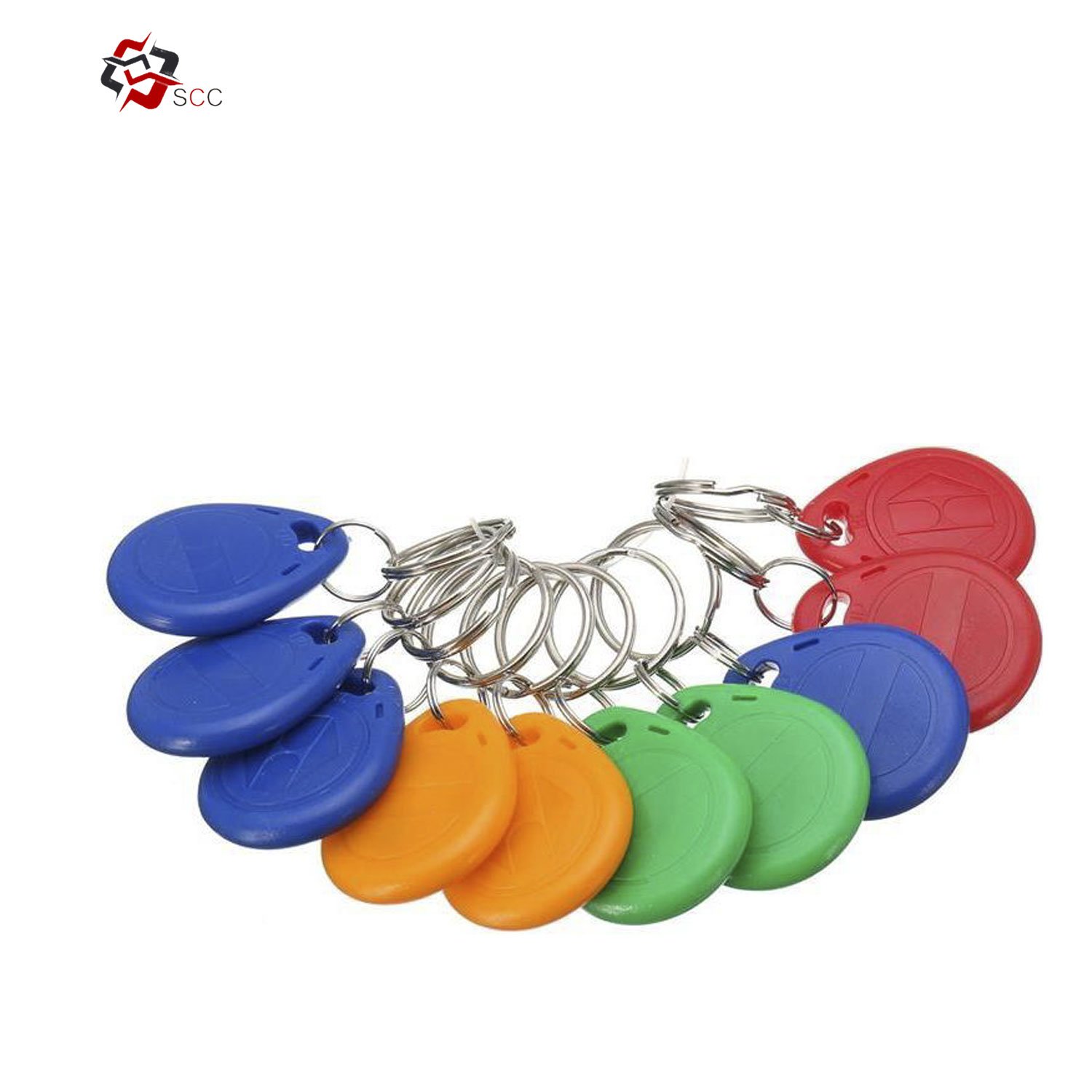 Customized 125Khz TK4100 EM4100 key fob RFID proximity card