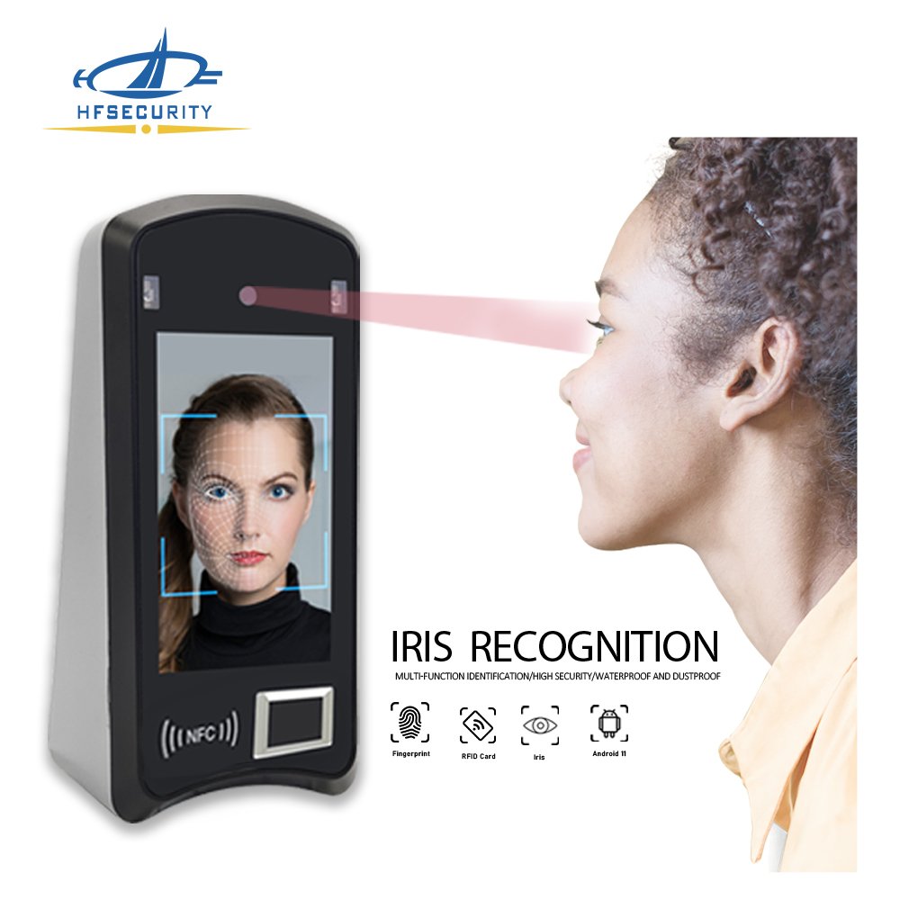HFSecurity X05 AI Face Recognition Camera Biometric NFC Fingerprint Security Time Attendance System