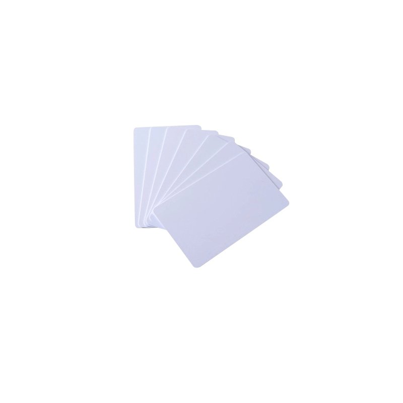 rfid 13.56mhz s50, s70 chip MI FARE Classic 1K pvc white blank cards for Zebra Printer