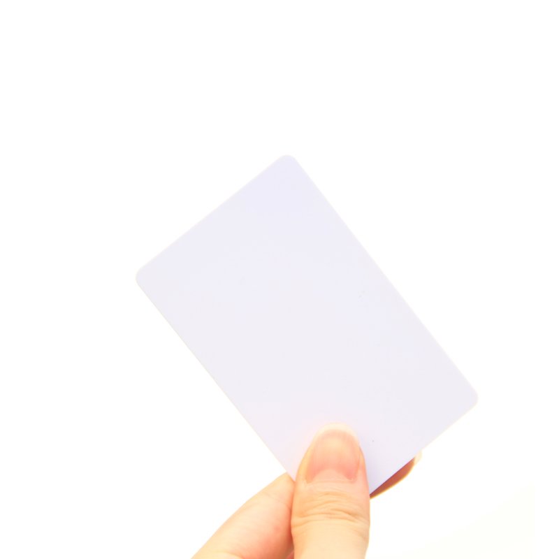 rfid 13.56mhz s50, s70 chip MI FARE Classic 1K pvc white blank cards for Zebra Printer