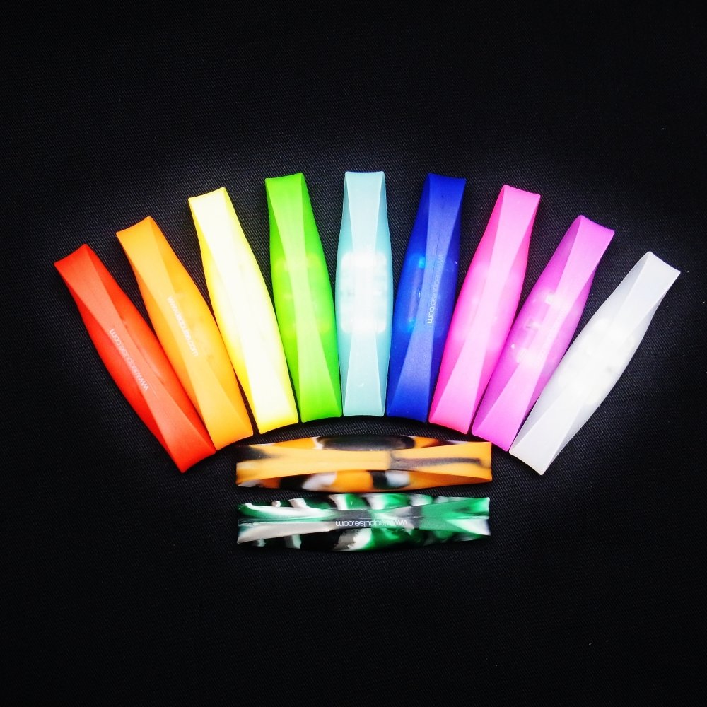 Sound Activated Flashing LED Wristband for Events Rave Party Silicone LED Bracelet for Festival by Voice Control