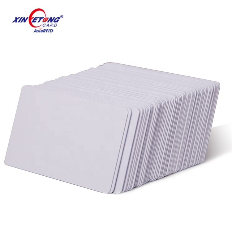 Factory price pvc Polycarbonate PC material white blank ID card for inkject printer