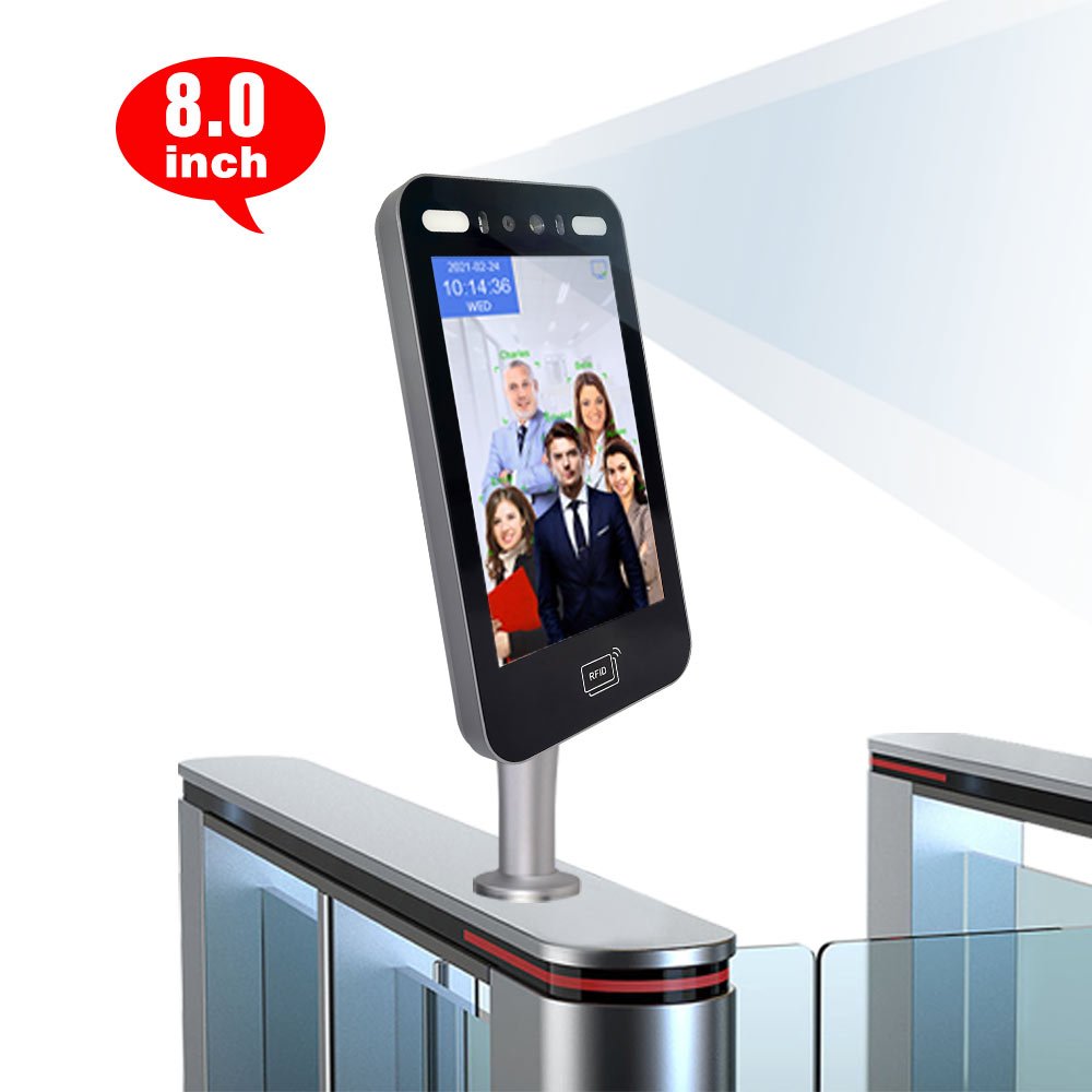 Web software wifi id card qr code access control facial recognition attendance system