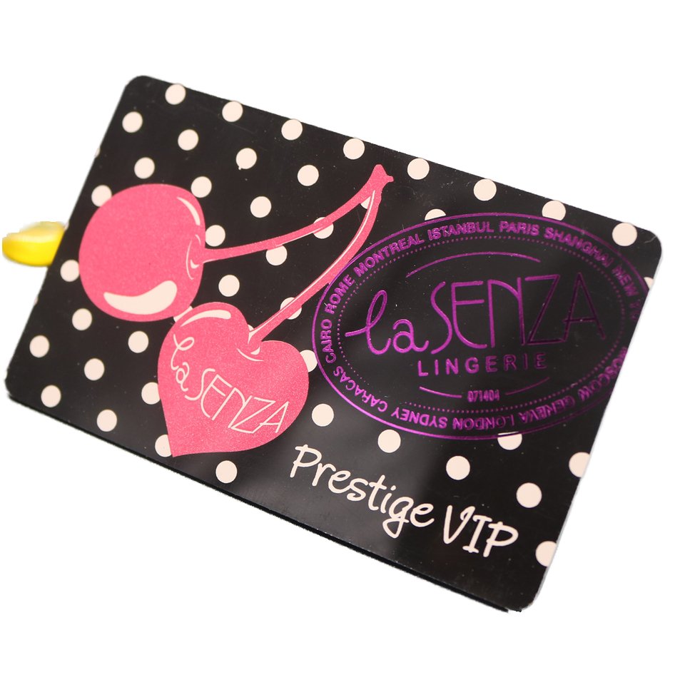 High Quality Customized CMYK Printing PVC Glossy or matt Membership VIP Business plastic gift cards
