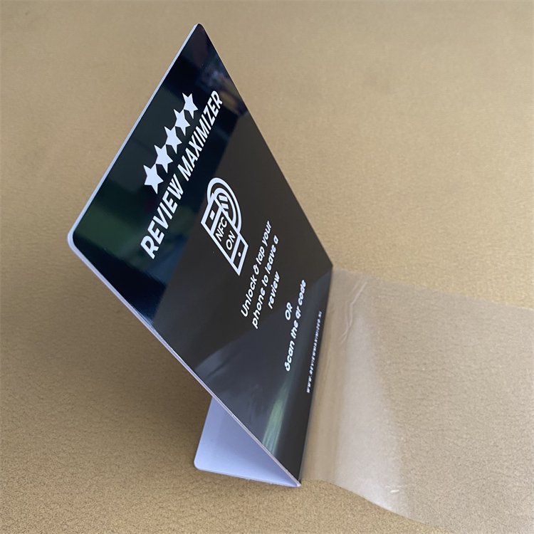 Smart Touchless Menu Stand Hub QR Code NFC Card Display Nfc Mobile Swiper Stand