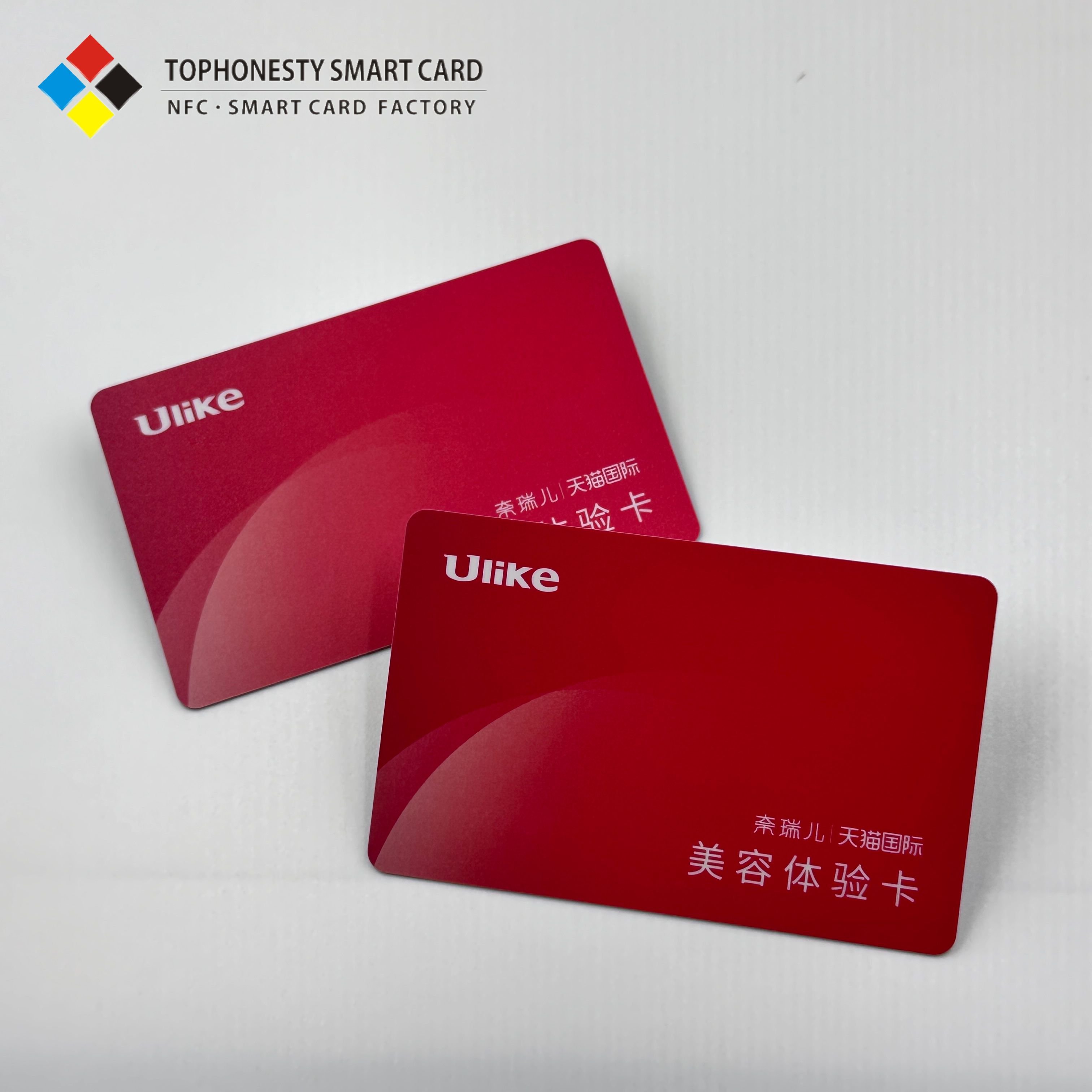 Custom Hico Loco PVC Hotel Key Card Plastic Magnetic Stripe Card with NFC & RFID Communication Interface 860-960MHz Frequency