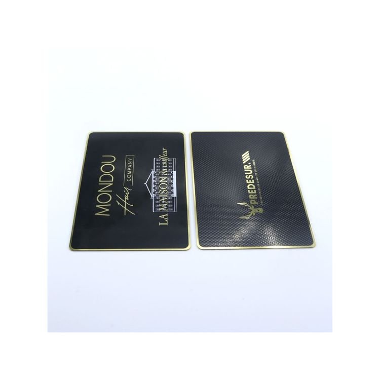 Factory Price Professional Custom Printed Laser Engraving NFC RFID engraved Metal Business Cards luxury Metal Card
