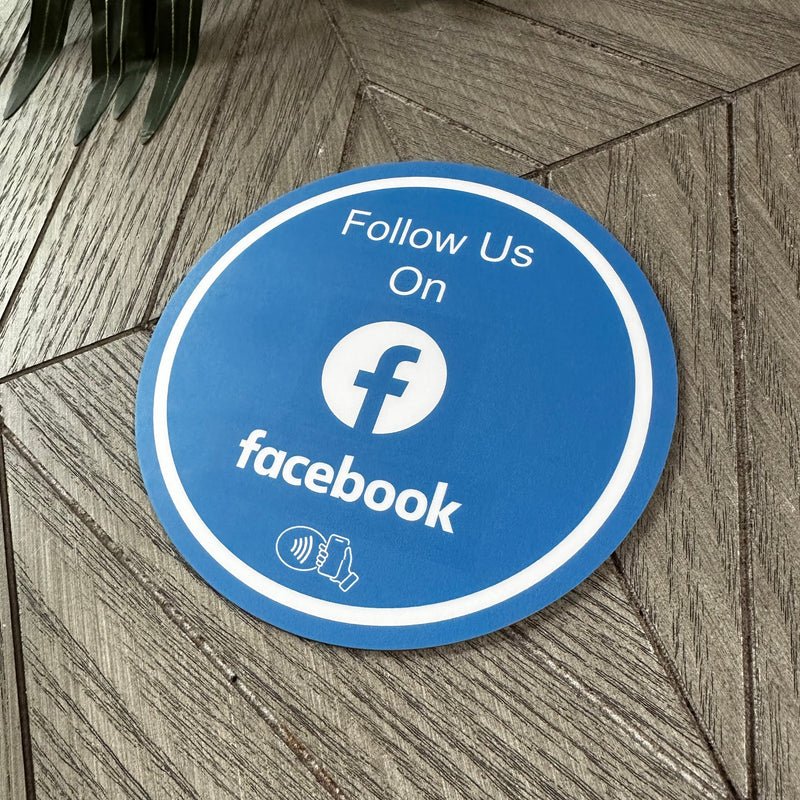 13.56 MHz NFC NTAG213 Round Mini Contactless Smart Card Printed RFID NFC Google Review Plate